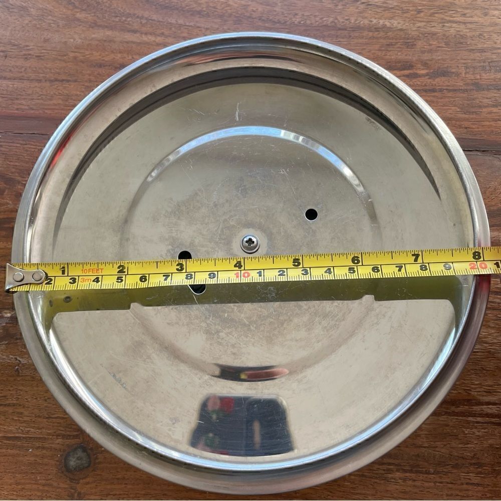 Metal Replacement Lid with Adjustable Steam Opening - Picture 9 of 10
